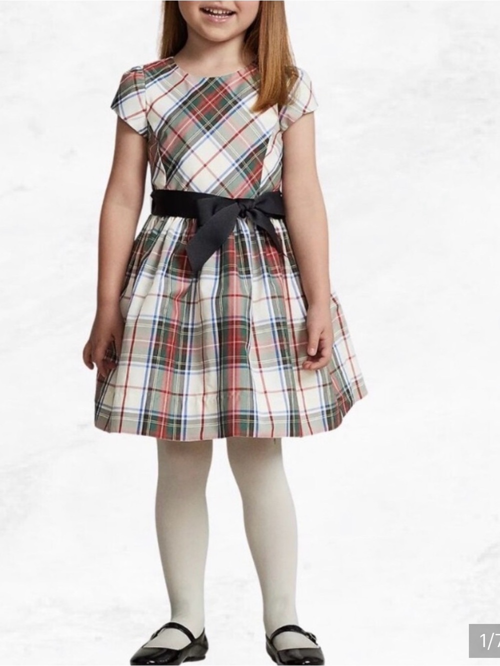 Ralph Lauren tartan dress